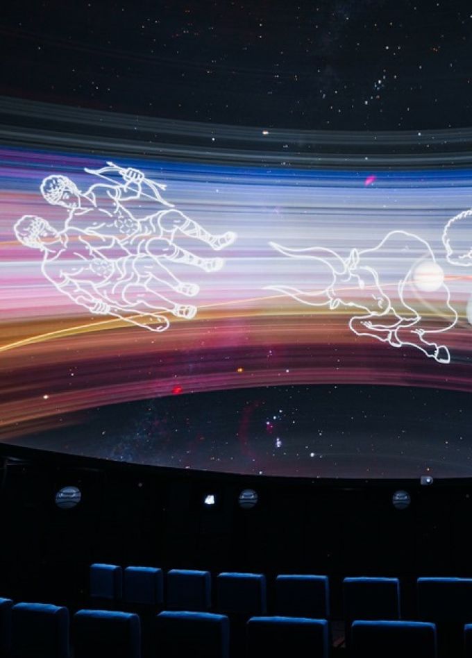 Сеанс в планетарии