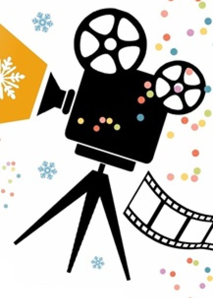 Новогодний кинотеатр. Выставка